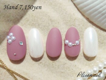プラスネイル 北千住東口店(PLUS NAIL)/【3121】マットネイル