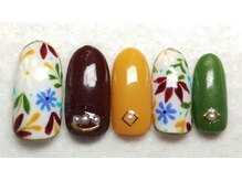 ネイルサロン 爪/秋ネイル