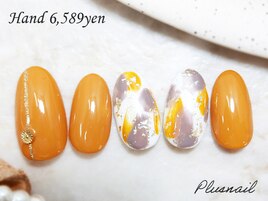 【2074】定額6,589円秋ネイル