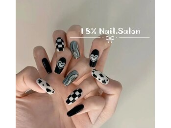 エイティーンパーセントネイル(18%ネイル)/スカルプネイル