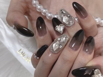 シリウス(SIRIUS)/黒グラデーション/キラキラ