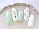 お花ネイル￥6980