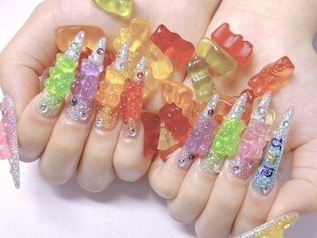 ティアラネイル(TIARA NAIL)/ロング[MAX以上]ベース自由