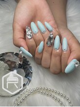 レディスペネイル ノウラ 名駅店(Redispe nail NouRa)/ブルーネイル