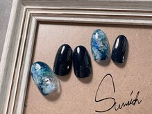 サンリッチ 恵比寿(Sunrich)/爪が薄い方必見/爪育ネイル