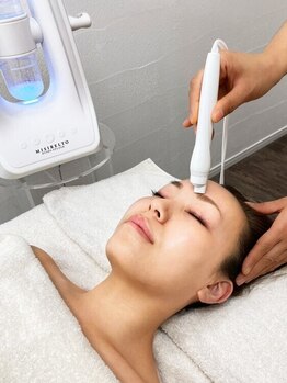 ボーテドゥマリエ(beaute de mariee)の写真/【水素の力で毛穴スッキリ！つるんと透明感あふれる素肌へ】毛穴の開き/黒ずみ/くすみ改善におすすめ◎