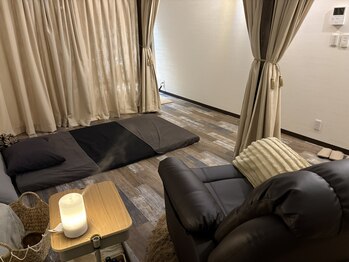 カナエル 千葉(Kanael)の写真/完全個室の贅沢空間での癒し時間。人目を気にせず、綺麗な店内でゆったりと過ごしたい方にもオススメです