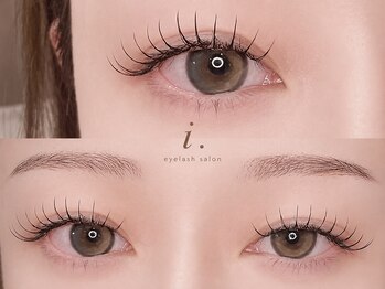 まつげパーマ・マツエク・LED・眉毛専門店　i.【アイドット】 /お客様デザイン♪