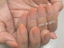 サロン ド メルシー(Salon de MERCI)/コーラルオレンジグラデ☆