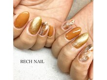 レッシュネイル サロンアンドスクール(RECH NAIL salon&school)/モヤモヤニュアンス♪