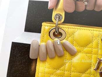 ヘアーアンドネイルマニッシュ(hair＆nail Manish)/変形フレンチネイル