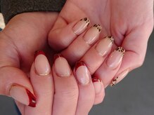 ネイルスミス 高松店(Nailsmith)/レオパードフレンチ
