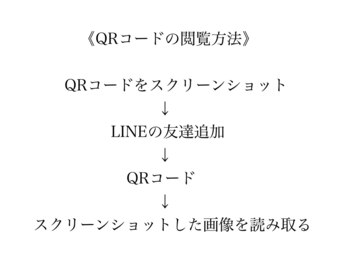 アオイ 表参道(Aoi)/QRコード閲覧方法