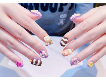 ラッキー(Lucky)/3Dアイスクリーム風デザイン