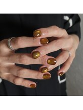 グラウネイル(glaw nail)/マグネット＋ベースカラー