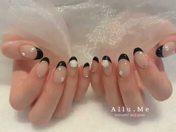 アリューミー 南青山店(Allu.Me)/薔薇ネイル(staff:mai)