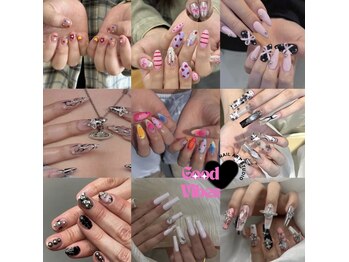 グッドバイブス ネイルアート(Good Vibes Nail Art)