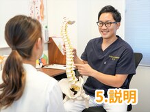 川西アクシス整体院(川西AXIS整体院)/5.分かりやすい説明が定評です