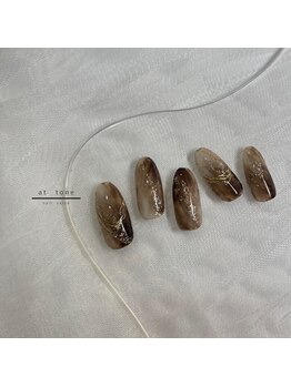 nail salon at tone【フィルイン/ニュアンス/定額/ネイル】/定額デザイン