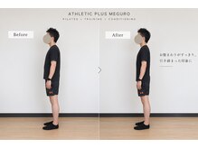 アスレチックプラス 目黒/BeforeAfter ウエストスッキリ