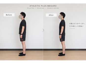 アスレチックプラス 目黒/BeforeAfter ウエストスッキリ