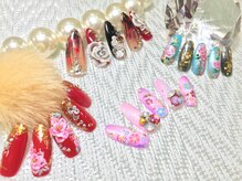 ネイルサロン ビビ(bibi)/成人式オーダーチップ