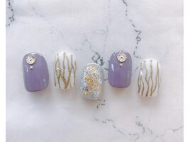 ～カジュアルメタルネイル～