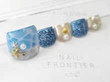 ネイルフロンティア 吉祥寺(NAIL FRONTIER)/マリンブルーフット8980円～