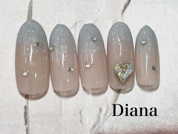 ディアナ ひたちなか高場店(DIANA)/定額ネイル 7700円 A-57