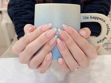 キナ(KINA)/11/30 ベース１色ガラスフレンチ