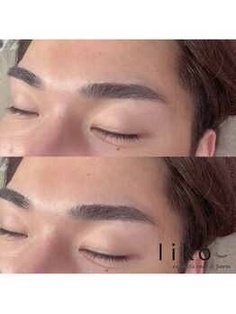 リコ(liko)/男性も眉毛キレイに＊