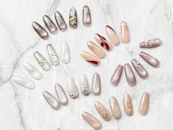 【オフィス】ribbon nail☆*:.。