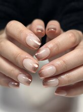 mjuk. 【ミューク】《ネイル/ワンカラー/マグネット/フィルイン》/持ち込みデザイン