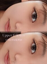 ヌン(nun)/【nun】上下 lash extensions 
