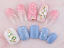リアン(lien)/ハンド＆フットお揃いネイル