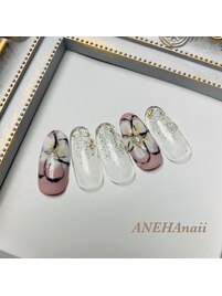 手書きフラワー