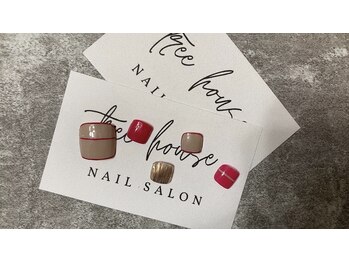 ツリーハウスネイル(tree house nail)/フット定額¥7300