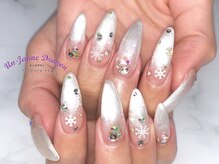 アン ジョーヌドラゴ/【ロングネイル】冬ネイル