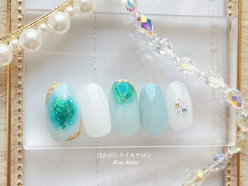 ブルーデイジー(Blue daisy)/過去の定額アートコース