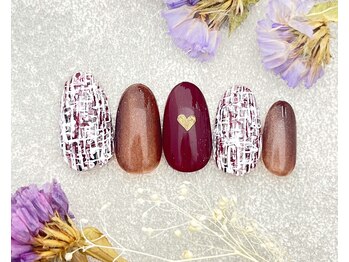 ビオトーププラス 銀座7丁目店(bio tope+)/ツイードネイル　銀座フィルイン