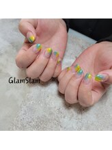 グラムスラム 福島店(GLAMSLAM)/塗りかけネイル♪