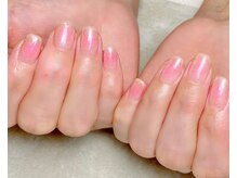 ラヴィネイル(La Vie Nail)/チークネイル　ピンク　カラグラ