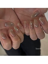 ルーヴル(LOUVRE)/beige nail♪