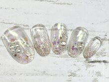 ビービーネイル(BB)/ラメグラデーションnail