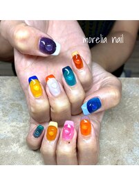 クリアフレンチネイル