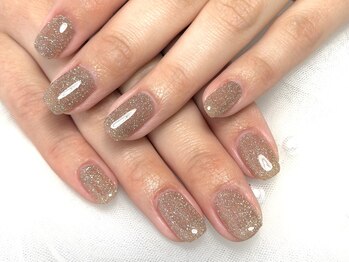 ユニネイル 池袋(Uni Nail)/つやラメワンカラー♪