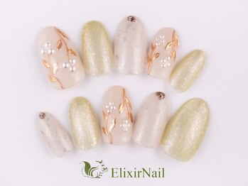エリクサーネイル 西武新宿(Elixir Nail)/定額a シンプル/クーポン使用