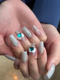 スカルプネイル×定額コース