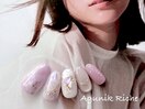 【大理石ネイル】