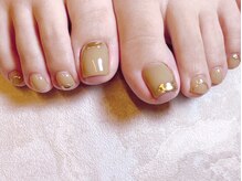ネイルマジック 仙台一番町店(NAIL MAJIC)/ピスタチオカラーFOOT☆